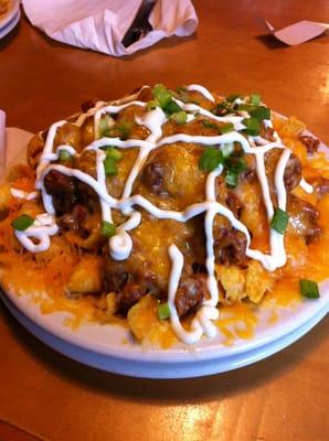 Frito pie w/ sour cream