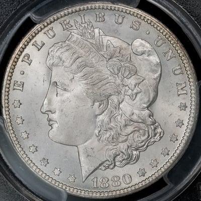 1880-CC Morgan Dollar PCGS MS 66