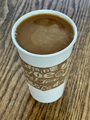 Medium Roast Coffee with Almond Milk