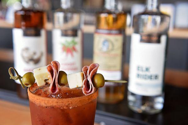 Not your average Bloody Mary - try one today with HDC's Bacon or Sweet Ghost Pepper Vodka.