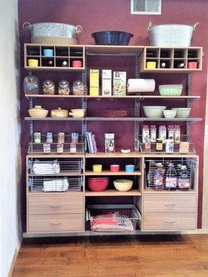 Freedom Rail pantry system