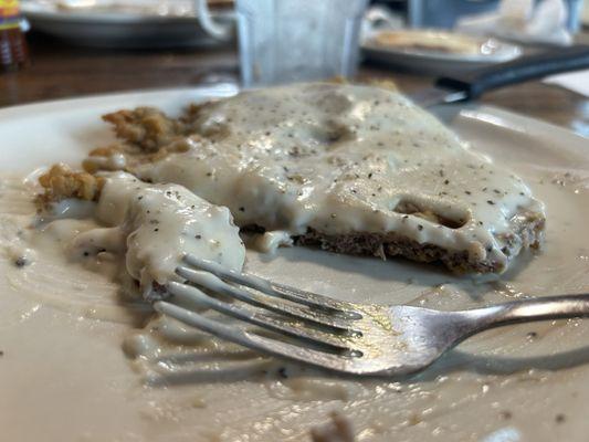 Chicken fried steak is overrated.