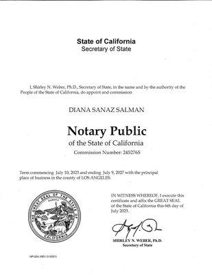 Notary License