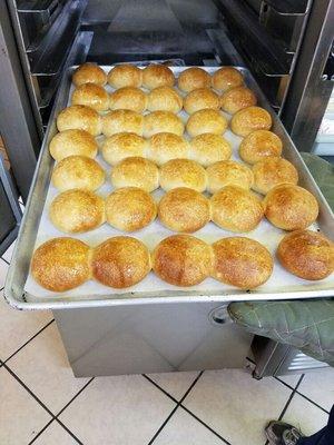 Fresh baked rolls