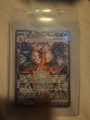 Pokemon Obsidian Flames Charizard Secret Art Rare!!!