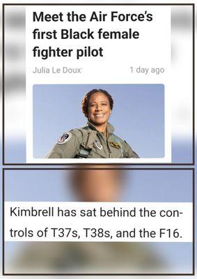 Hey Foxtrot Dis Black Women know how to drive F-16 most sophisticated aircraft ever invented, Now #Blackjobs DAT! #AUDITFOXTROT