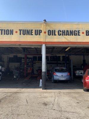 Tune up and oil change