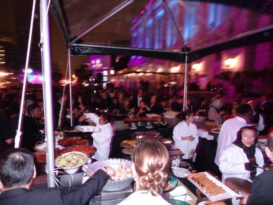 one of the many food tents! [2012]