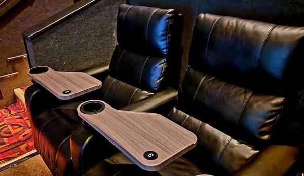 Comfortable reclining seats