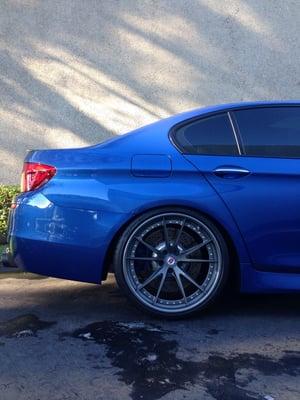 Cleaning my M5 and making her all purrrrrrty!