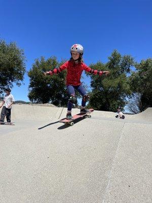 Carmen shredding the pyramid!