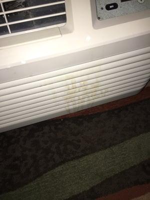 Stains on the Air Conditioner