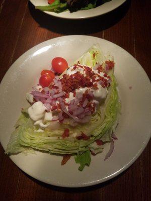 Delicious wedge salad