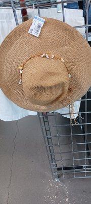 This is a great beach hat for $7.00. I don't know if it is worth it. I was afraid to try it on.