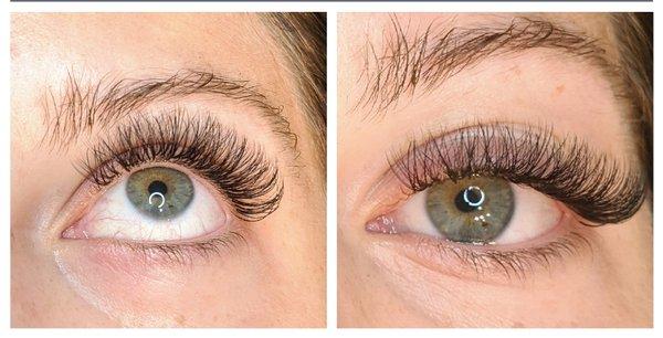 Hybrid lash extensions