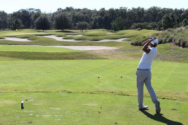 Bunker heavy par 3!