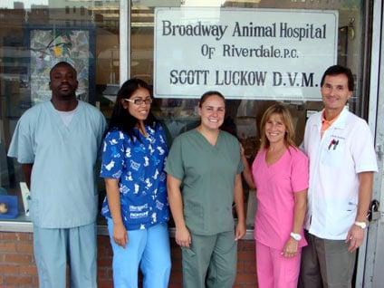 At Broadway Animal Hospital we treat your pet just like we would treat our own.