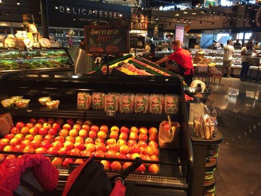 Produce section shot