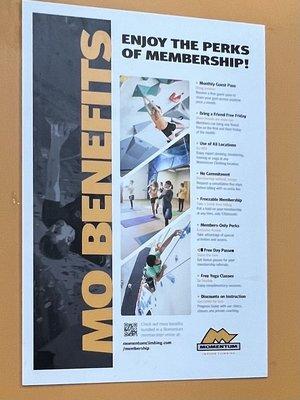 Explains all the benefits of being a member!