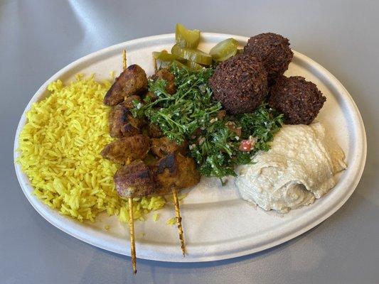 Chicken Kebab Plate