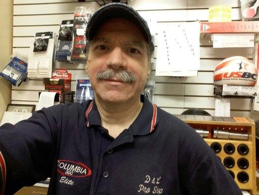 Pic taken 7/6/2017 in D &  L Pro Shop (in pic Louis, Jr. of D & L Pro Shop).