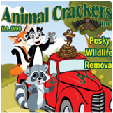 Animal Crackers Pesky Wildlife Removal logo