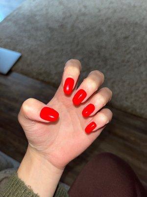 Acrylic manicure from OPI Nails