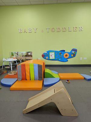 Baby and toddler section