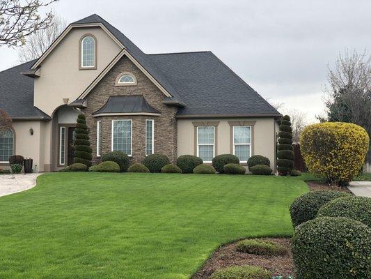 custom brick homes we have done work on in the past