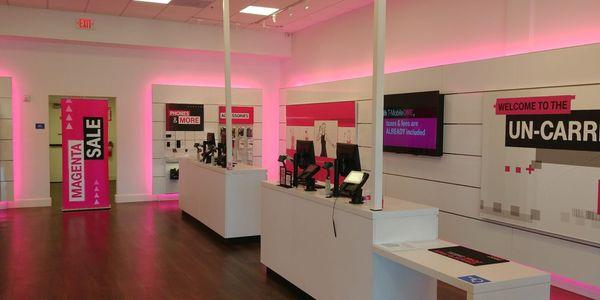 The new Tmobile store at Del Monte Center in Monterey