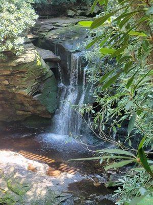 Another waterfall 200 yards from the lodge.