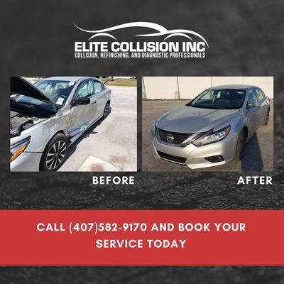 Before & After - Collision Repair