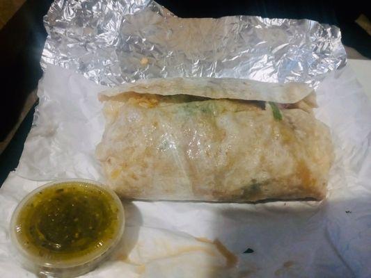 Here it is... the Carnitas Burrito