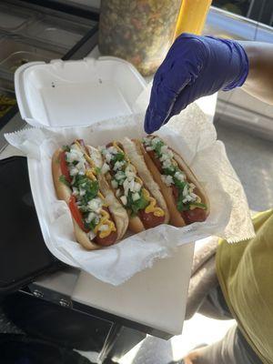 Chicago hotdogs