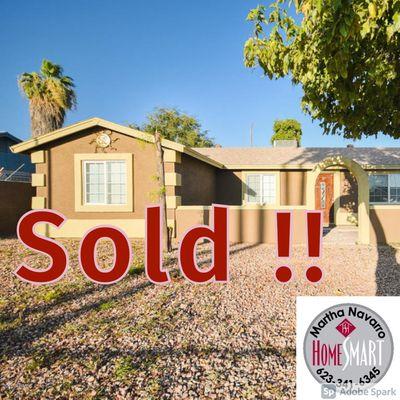 Sold !! Houses today are selling faster than they're coming to market.