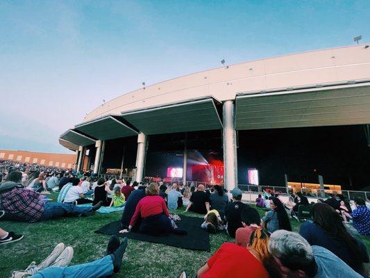 Lawn seating venue