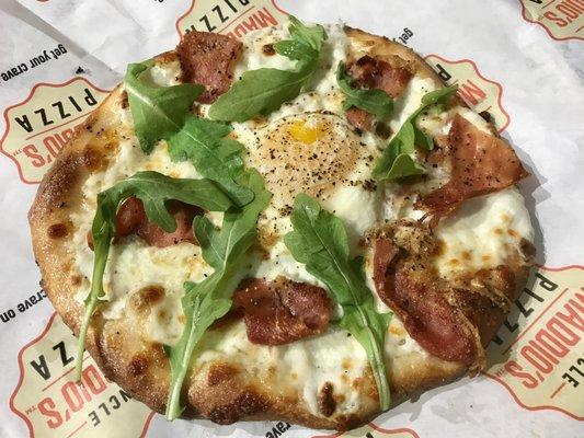 SunnySide Breakfast Pizza, #breakfast