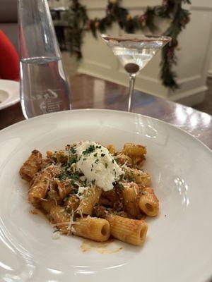 Rigatoni Bolognese