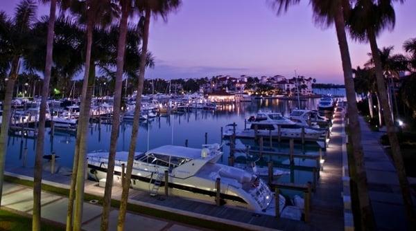 Fisher Island Marina in Miami