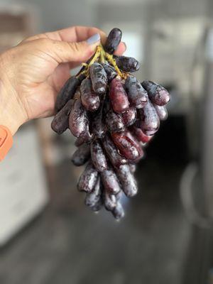 Coolest grapes I've ever seen and yummy, too!