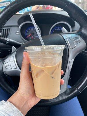 Iced Latte.