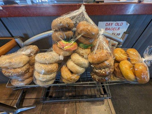 Day old bagels