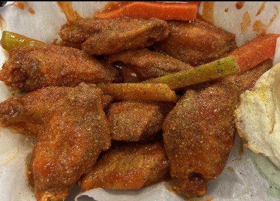 10 Party Wings with Veggies & Dip 10 Party Wings with Veggies & Dip