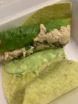 Albacore Tuna Wrap