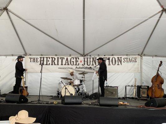 Free Entertainment on The Heritage Junction Stage @ The Santa Clarita Cowboy Festival April 2019