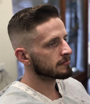 Med skin fade side part