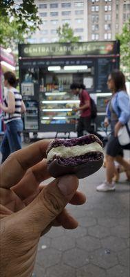 Honey Lavender Macaron.