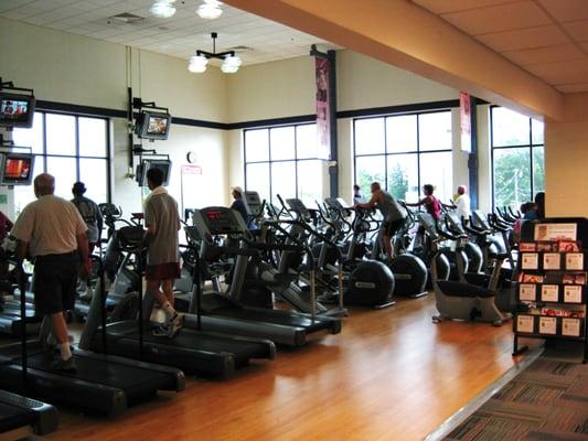 Lots and lots of treadmills!