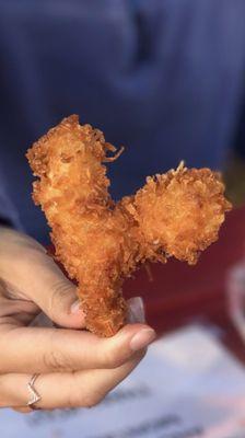 Huge coconut shrimp!