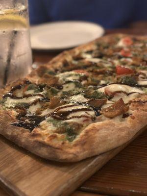 Eggplant Caprese Bread